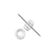 John Bead 6mm Transparent Mini Pony Beads, 1,000ct.